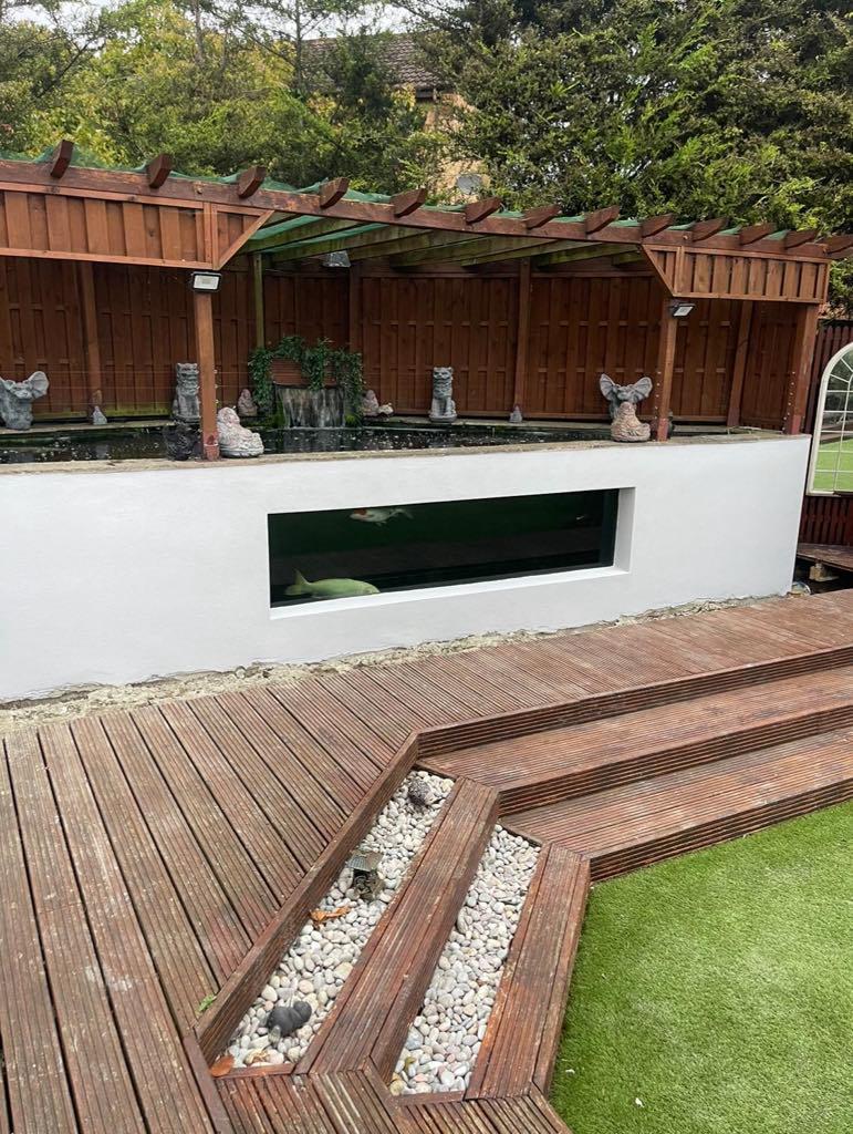 Before: Old decking in Bexley